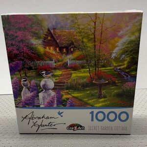 Cra-Z-Art Secret Garden Cottage 1000-Piece Puzzle - Multicolor